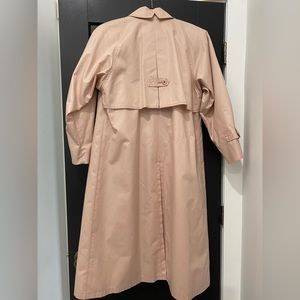 Vintage London Fog Maincoats Pink Trench-coat size 10 petite